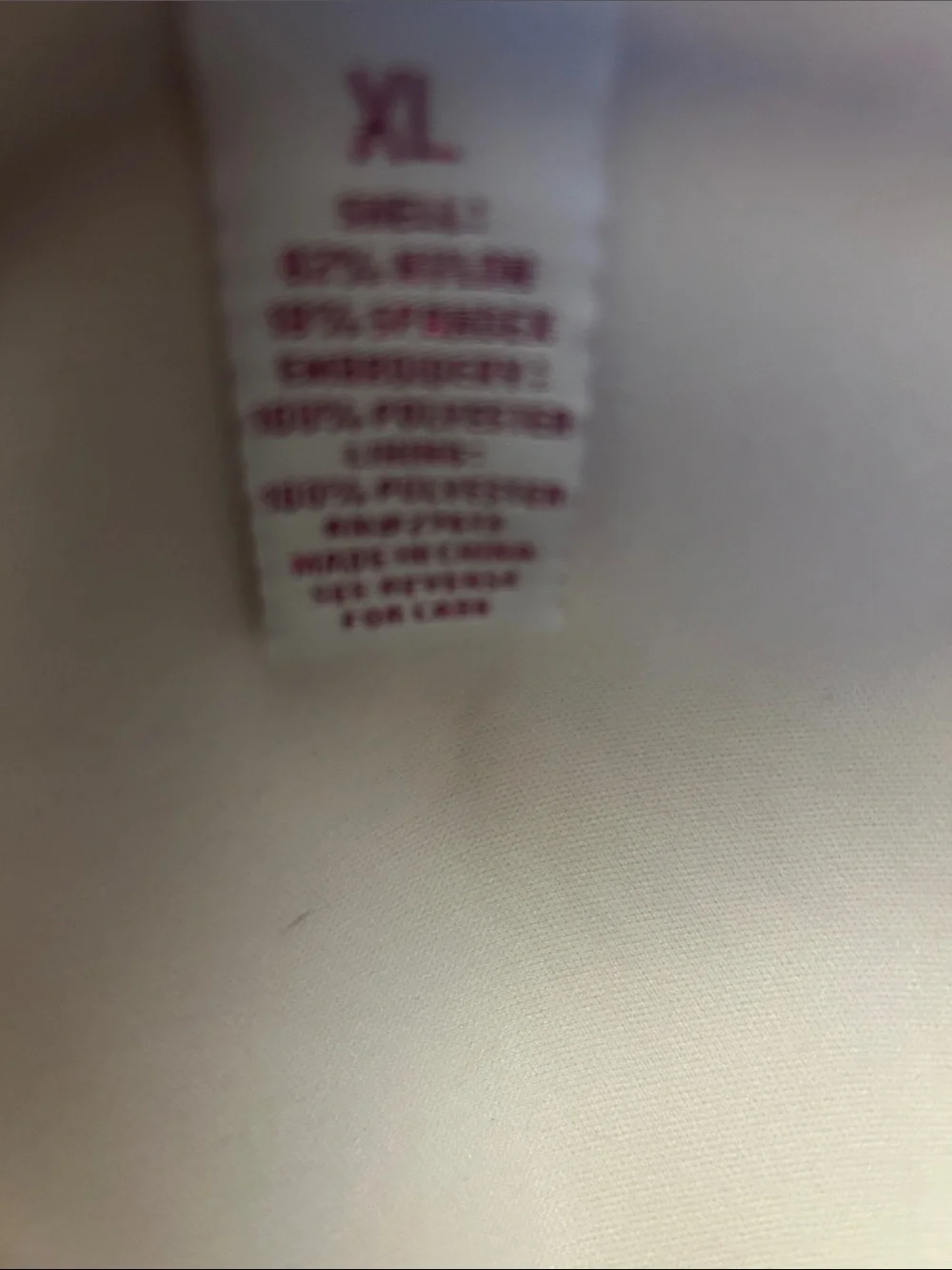 Candie's Hot Pink Logo‎ Tag with Gold Accents